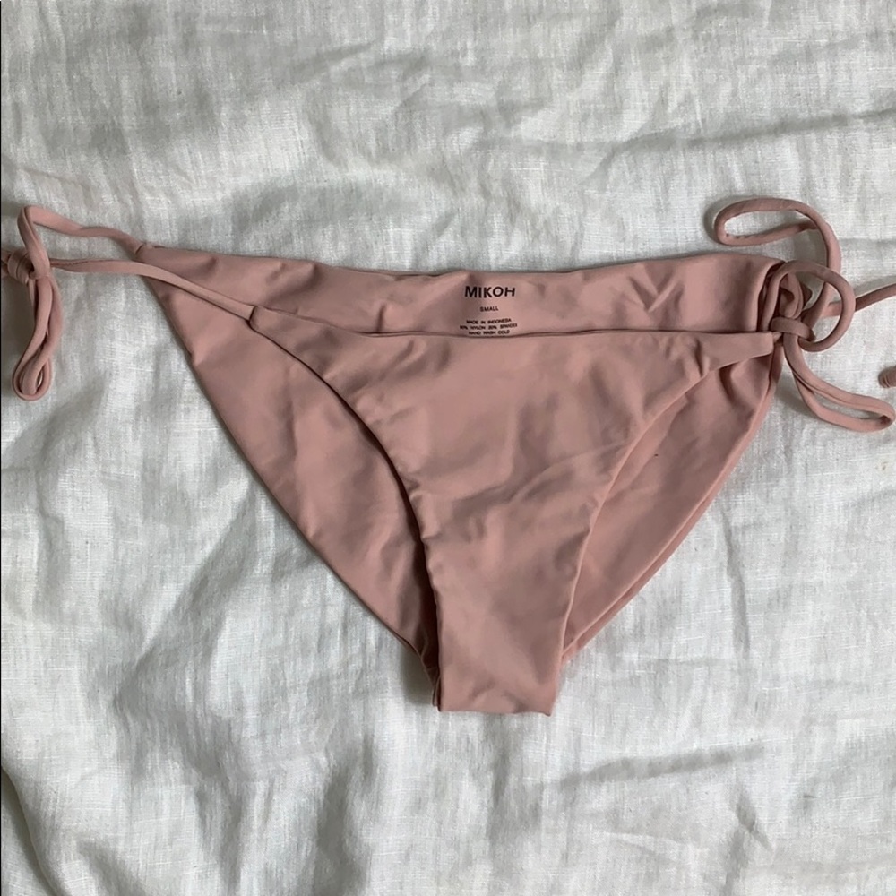 Pink bikini bottoms!